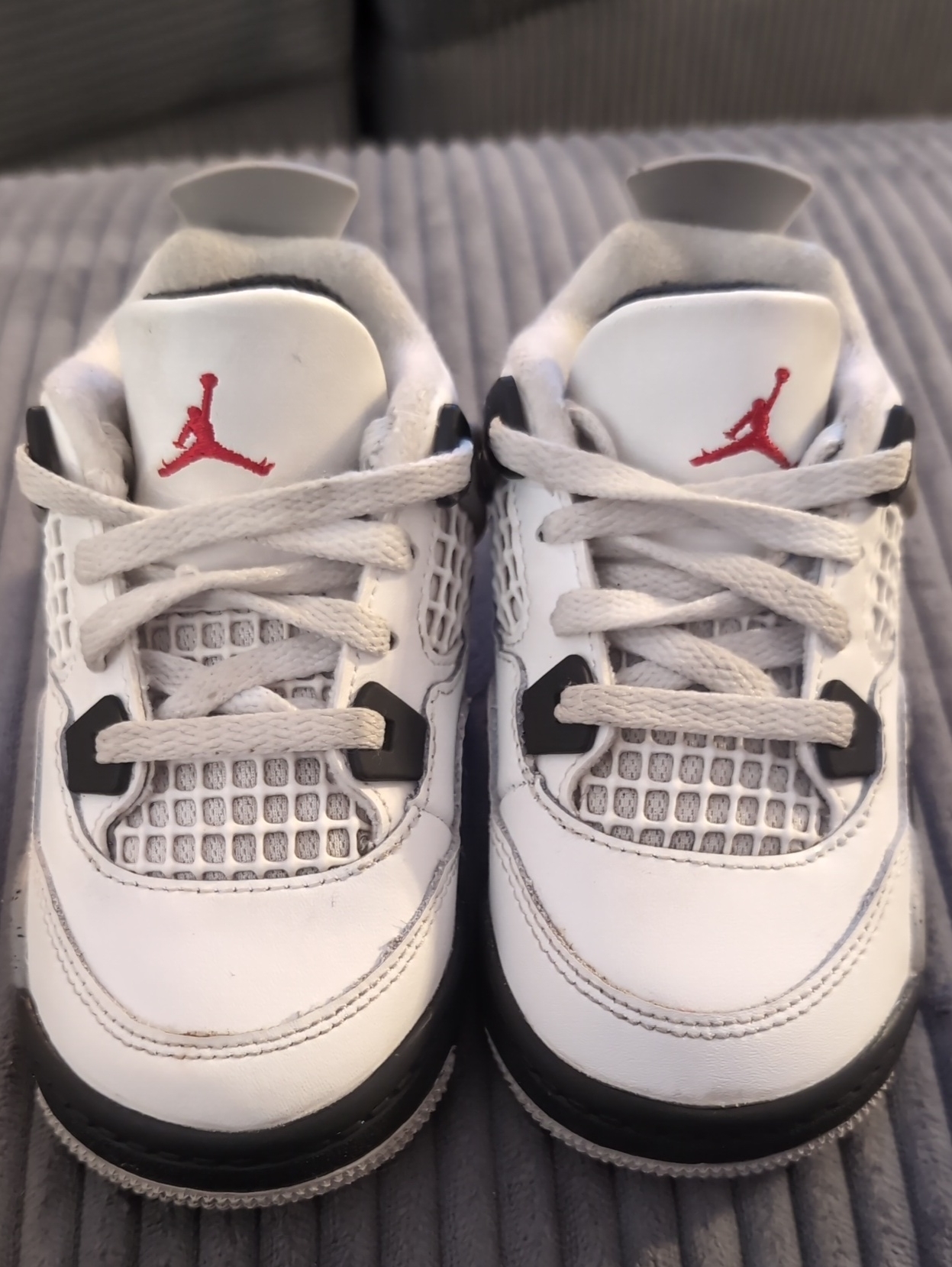 Air Jordan 4 Retro Td White Cement